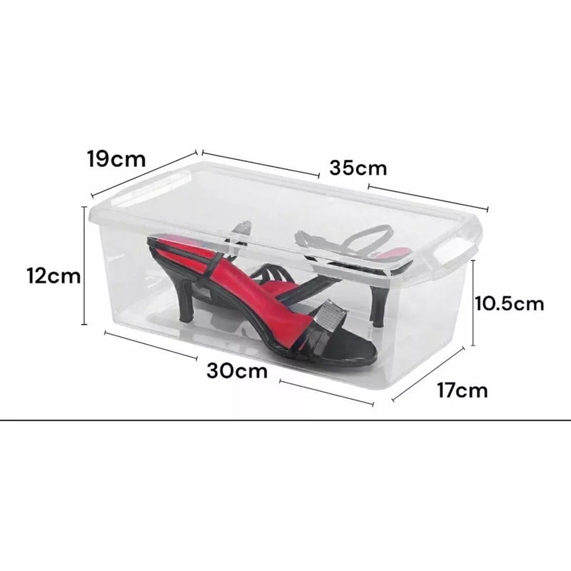 Organizador Caja Multiuso Zapatillas Zapatos Ropa Apilable
