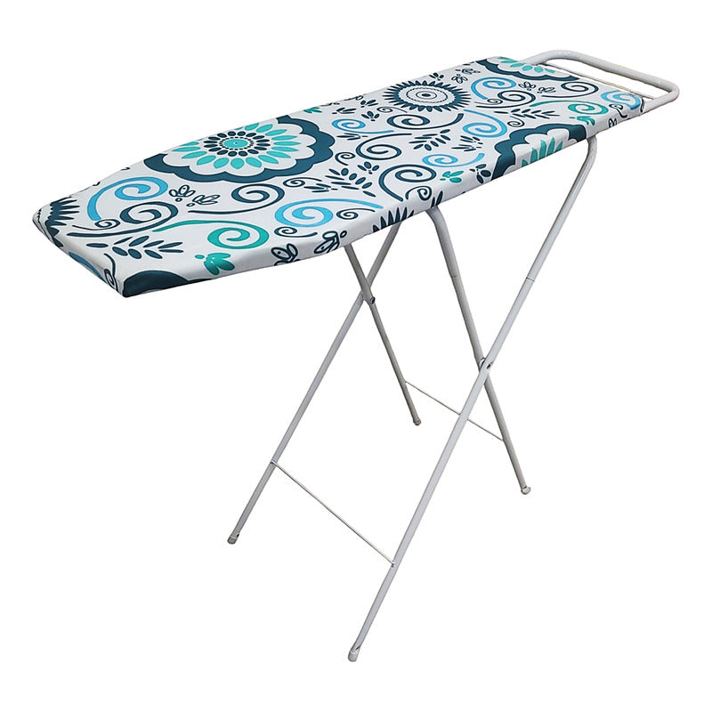 Cesto Para Ropa + Tabla De Planchar Estampada Posa Plancha - Combo - Gris