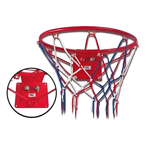 Aro De Basquet 2 Resortes Exahome Nº 7 Y Red Reforzado