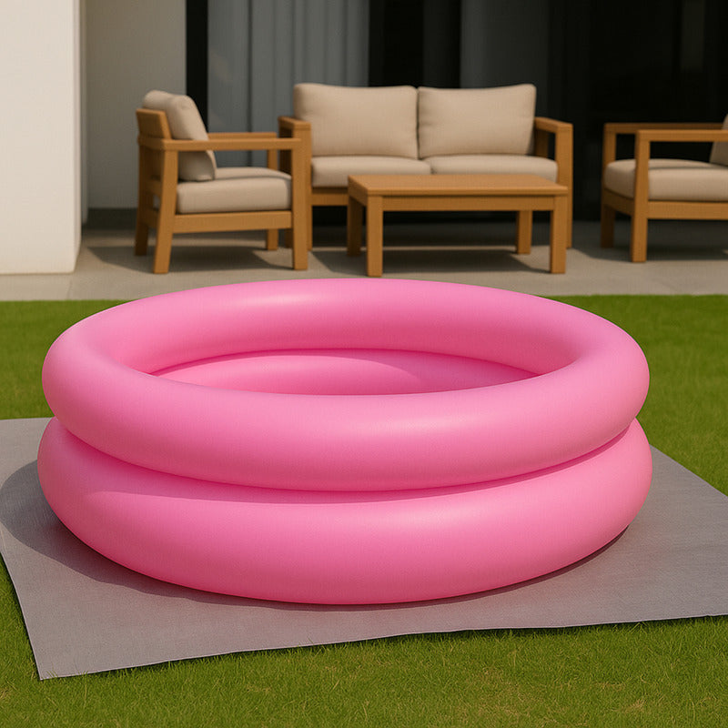 Pileta Inflable Redonda Exahome Akua K Tienda Oficial Rosa