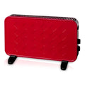 Calefactor Electrico Alta Gama Exahome Con Termostato Ct03 Rojo
