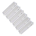 Pack 6 Unid Luz De Emergencia Litio 30 Led 220v Recargable Blanco