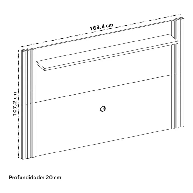 Rack Tv Panel Premium Exahome Exclusivo Mueble Televisión Negro