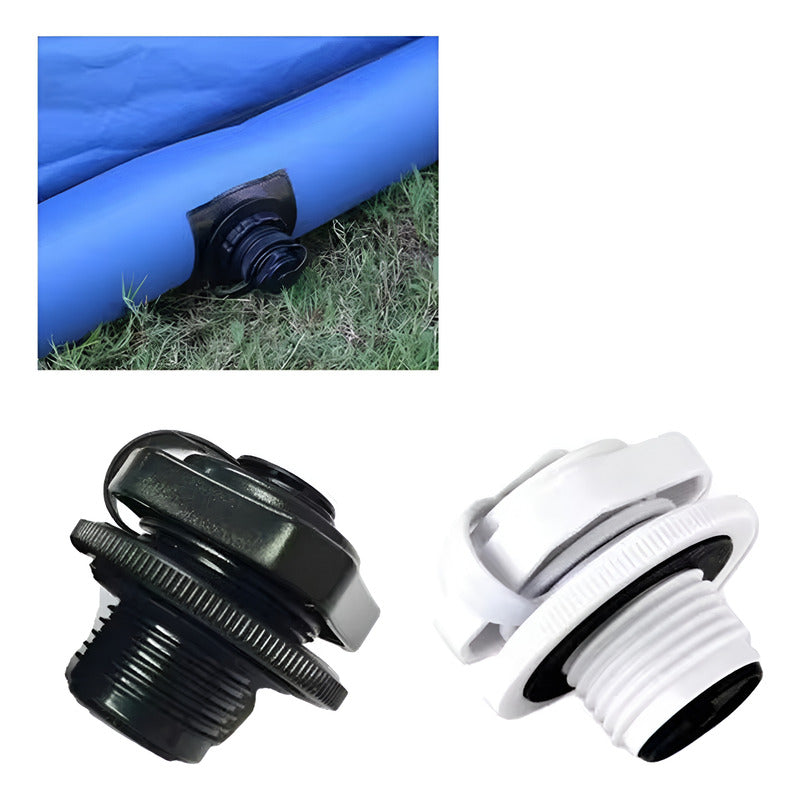 Tapon Boston Repuesto Colchon Bote Spa Inflable Tapa Bestway Blanco