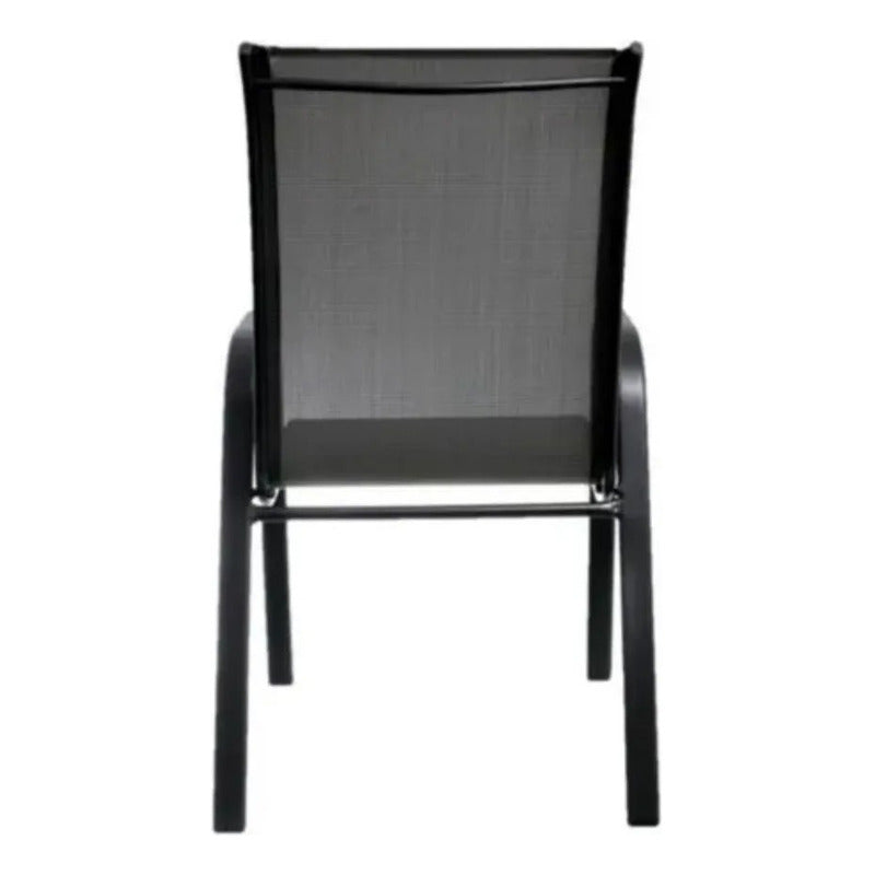 Silla Jardín Patio Interior Exterior Reposera Sling Apilable