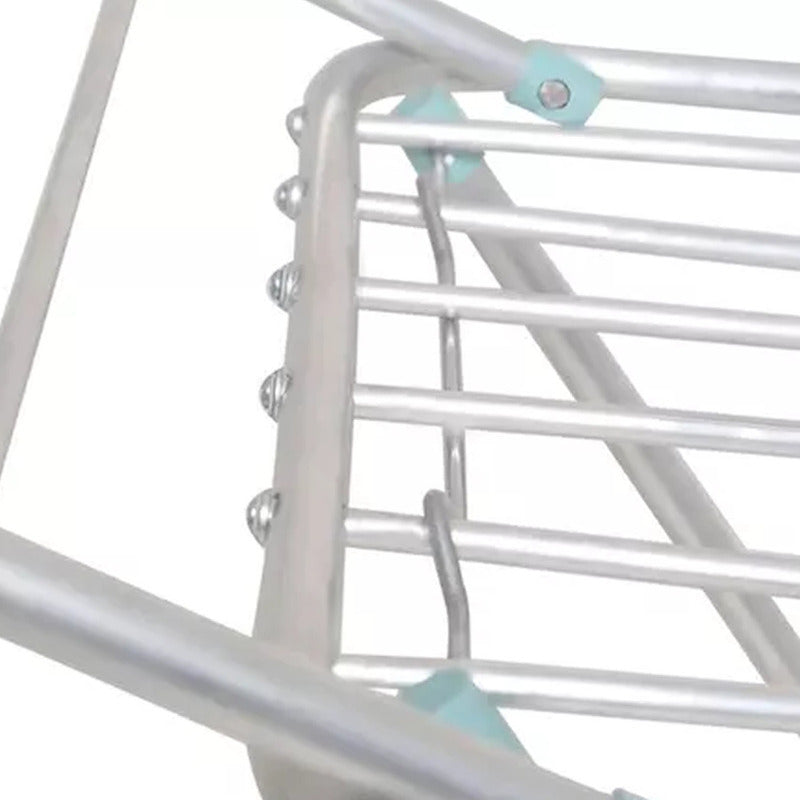 Tender De Aluminio Plegable Con Alas Exahome Extensible No Se Oxida