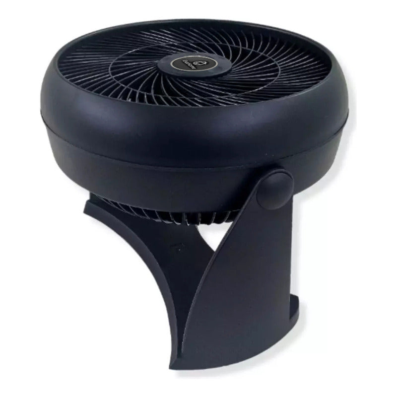 Ventilador Turbo 12 Exahome Piso Pared Hogar Oficina Mejor 38cm 50hz Negro Negro Pvc 5 76.2 Cm