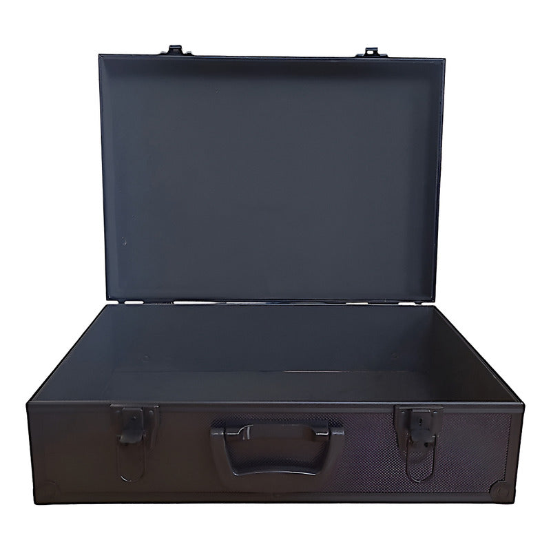 Maletín De Aluminio Exahome Para Herramientas Y Accesorios De 33 Cm Negro
