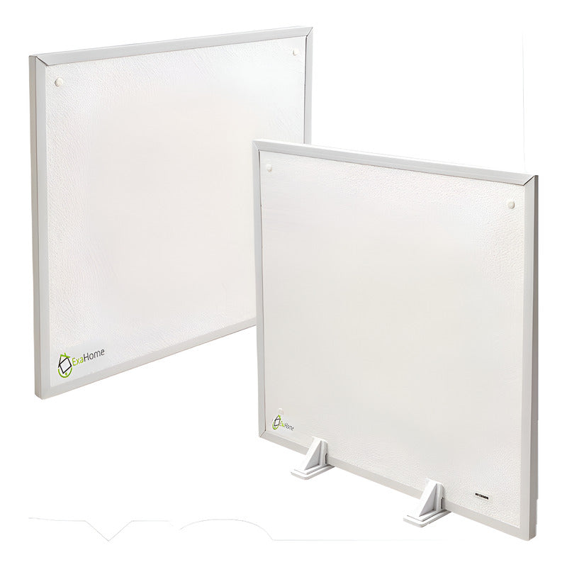 Placa Panel 2 En 1 Calefactor Estufa Electrica Exahome Blanco