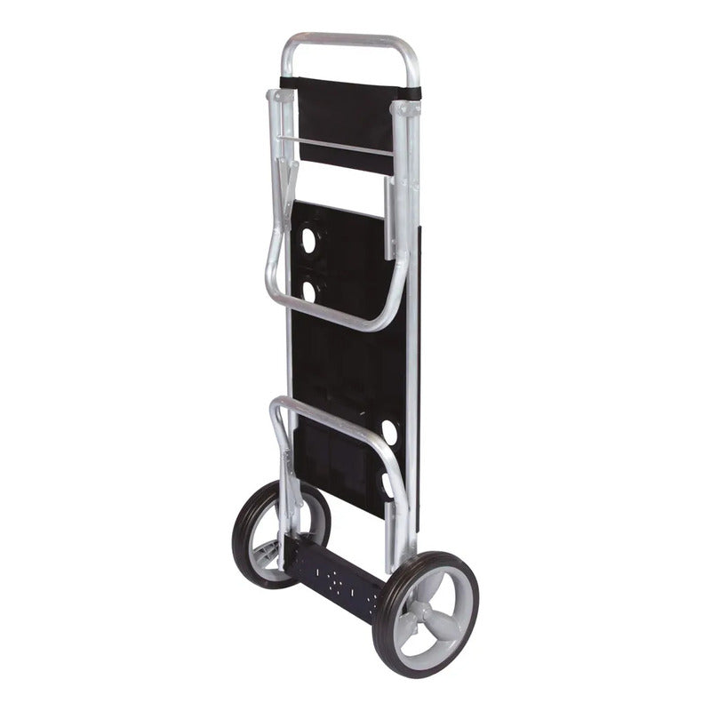 Combo 2 Reposeras 5 Posiciones + Carro P Tienda Oficial Negro