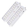 Pack 2 Unid Luz De Emergencia Exahome 30 Led 220v Recargable Blanco