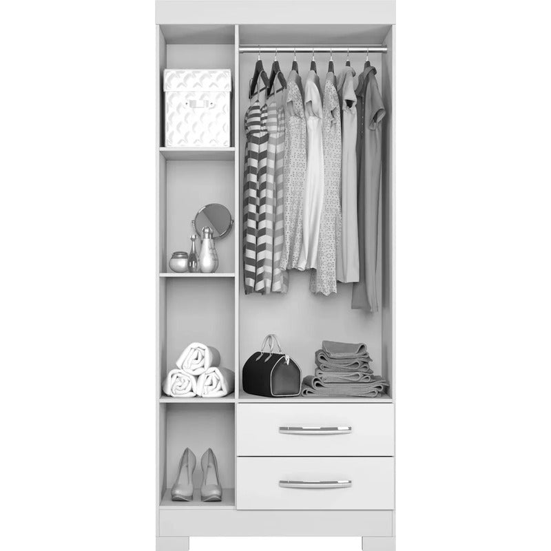 Placard Premium Ropero Exahome Multiuso 3 Puertas Exclusivo Roble