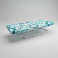 Tabla De Planchar De Mesa Plegable Practica Liviana De Mesa Floreado Verde