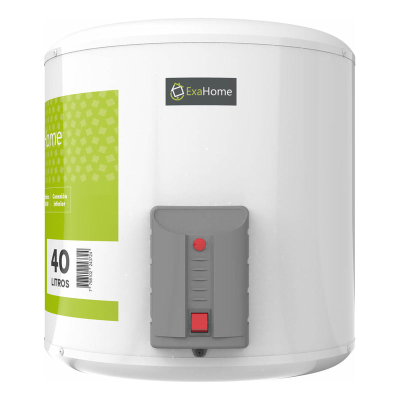 Termotanque Exahome Electrico 40 Litros Carga Inferior 1500w Blanco