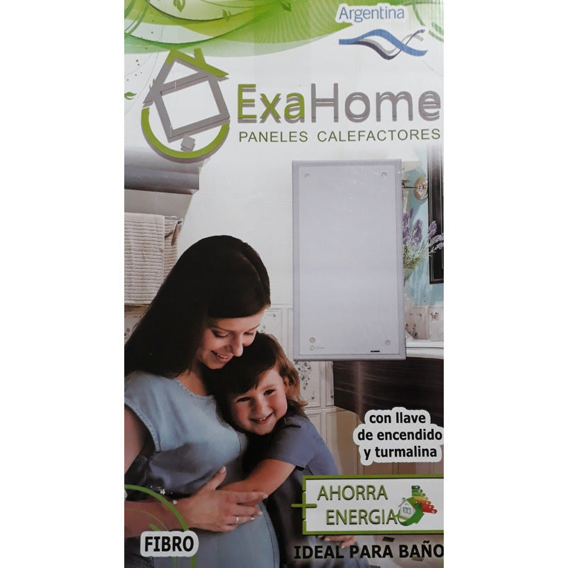 Panel Calefactor Exahome 300w P300 Blanco