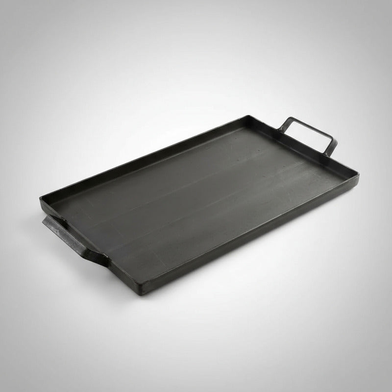 Plancha Bifera 2 Hornallas  Exahome Cocina Parrilla Plancha Negro
