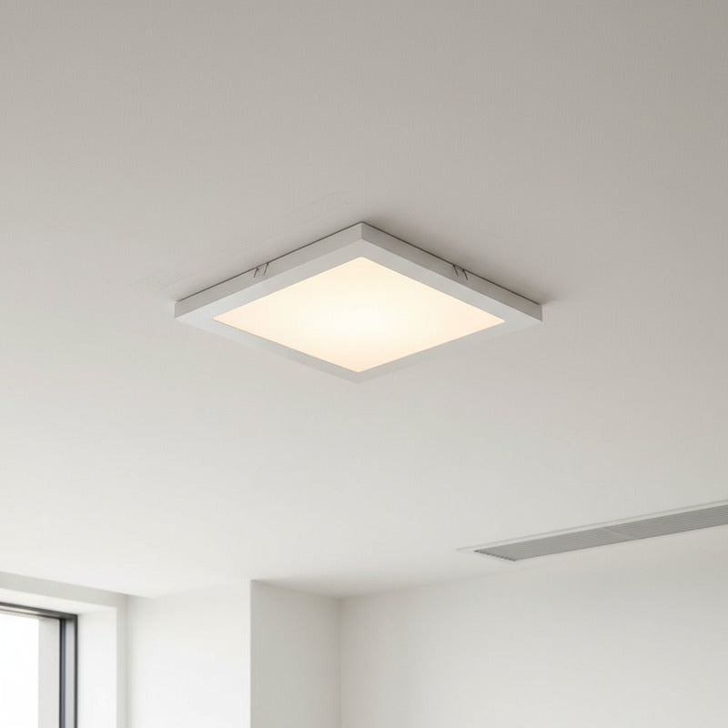 Plafon Embutible Cuadrado Led 12w Luz Fria Blanco Frío