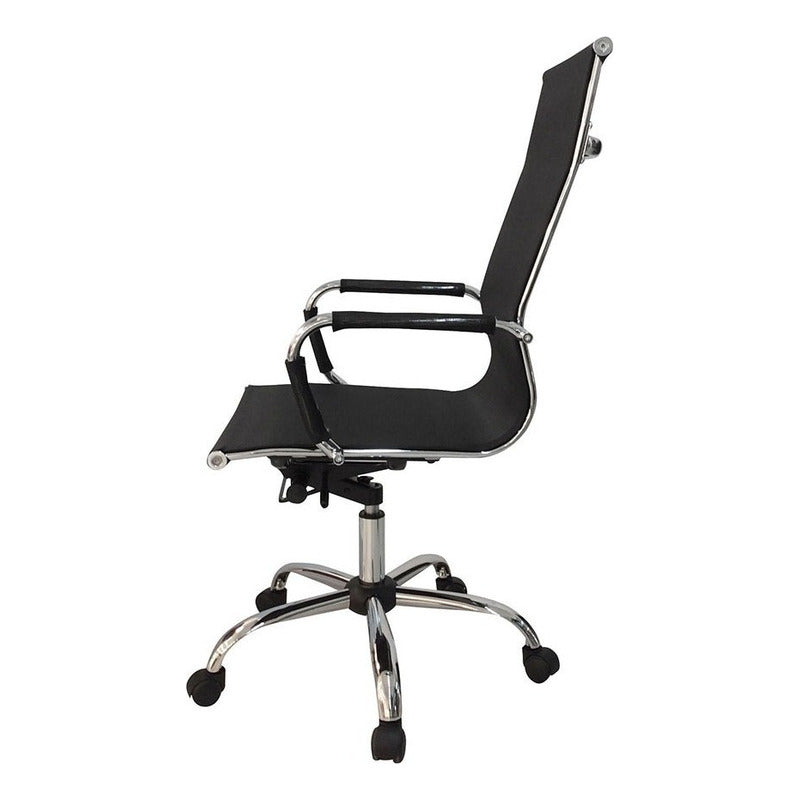 Sillon Director Ejecutivo Exahome Presidencial 54206 Alta Color Negro Material Del Tapizado Tela/mesh Mesh/tela