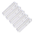 Pack D 5 Luces Emergencia 30leds Alto Rendimiento Recargabl Blanco