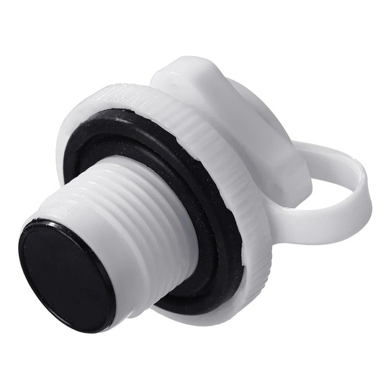 Tapon Boston Akua Repuesto Colchon Bote Spa Inflable Tapa - Blanco