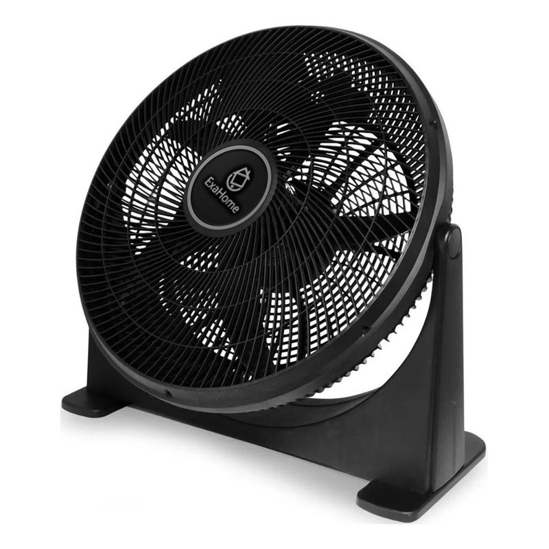 3 Ventiladores Turbo Exahome 20 Ventilador 3 Velocidades 50 Cm 50z Negro Pvc 5
