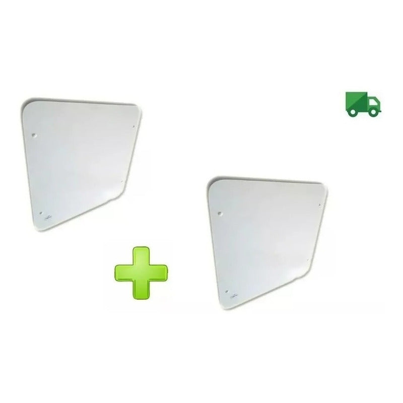 Combo 2 Panel Placa 480w Calefactor El Tienda Oficial Blanco