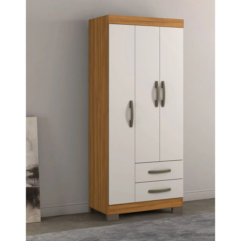 Placard Premium Ropero Exahome Multiuso 3 Puertas Exclusivo Roble