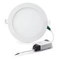 Lámpara Plafón De Techo Exahome Plafon 18w Redondo Embutible Blanco