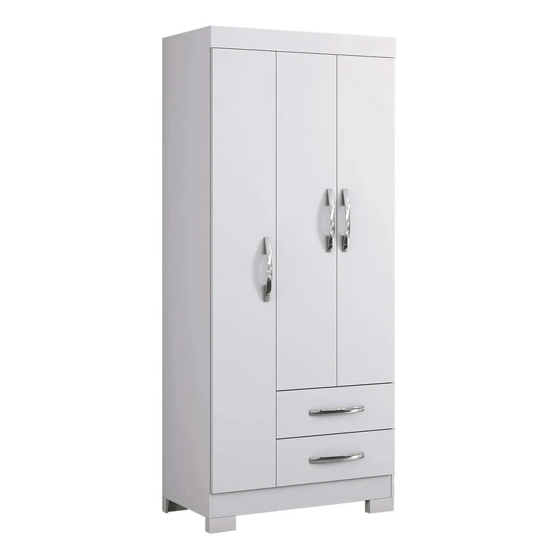 Placard Premium Ropero Exahome Multiuso 3 Puertas Exclusivo Blanco