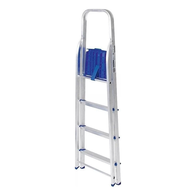 Escalera De Aluminio Plegable Tijer Tienda Oficial Azul