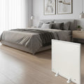 Placa Panel 2 En 1 Calefactor Estu Tienda Oficial Blanco
