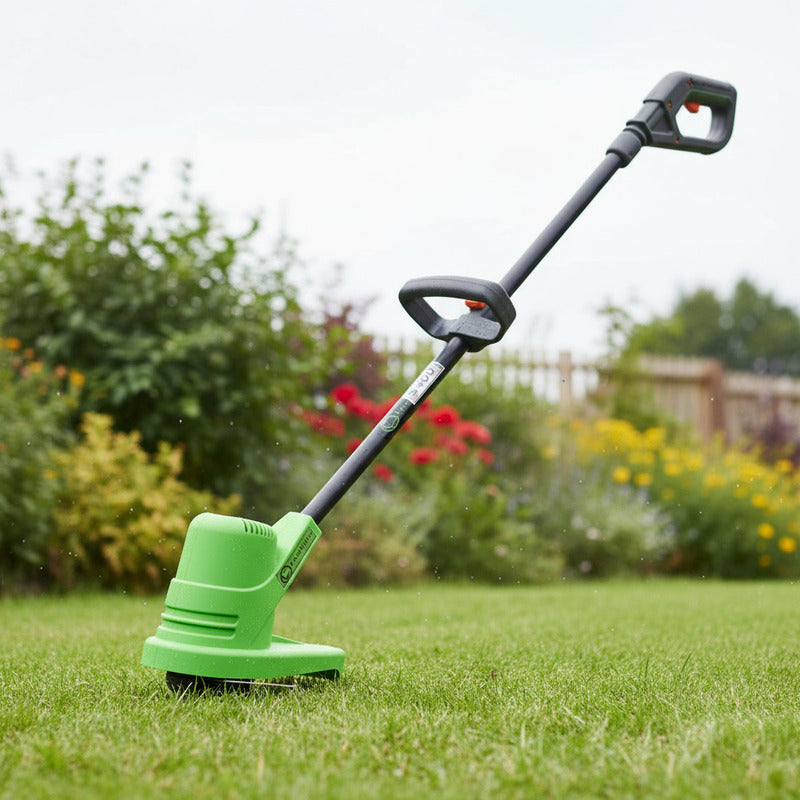 Bordeadora Electrica 400w. Ind Nacional Jardin Parque Cesped Verde