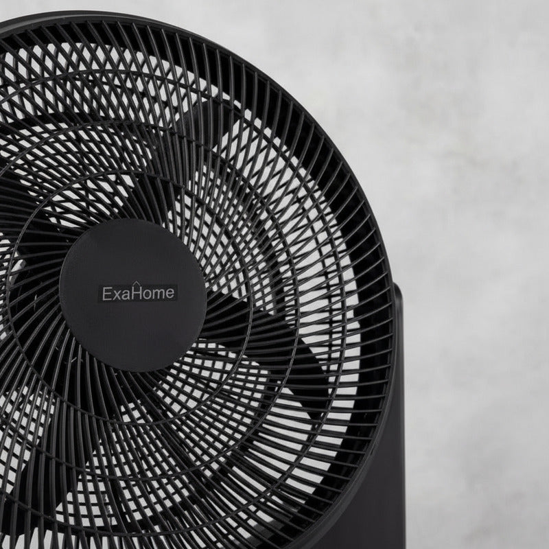Ventilador Turbo Semi Industrial Exahome 50cm 20  90w Grande Negro