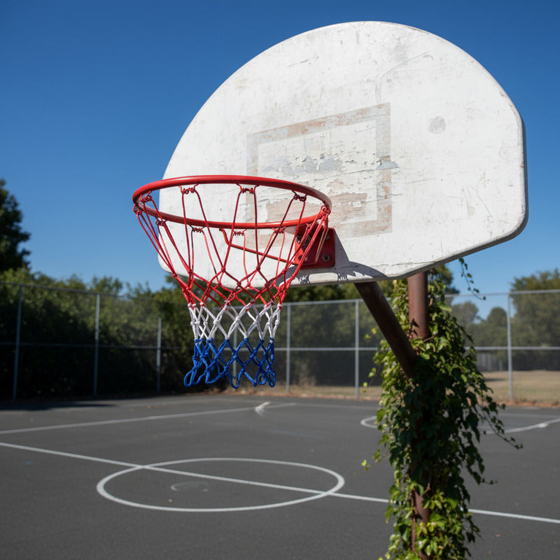 Aro De Basquet Exahome Nº 7 Con Resorte Y Red Reforzado