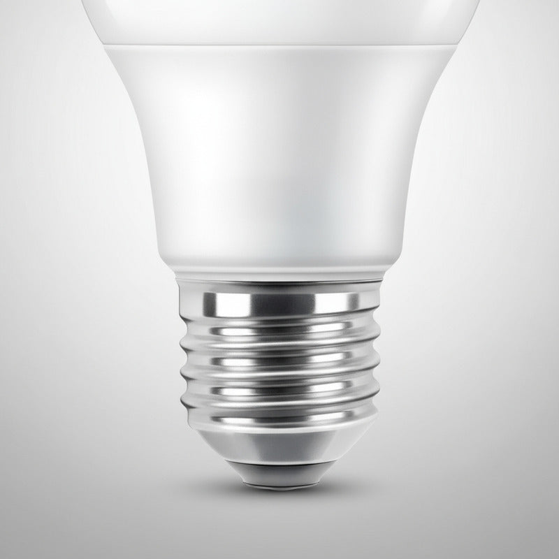 Foco Candela Led A60 9w Luz Cálida Pack 10 Unidades Blanco Cálido