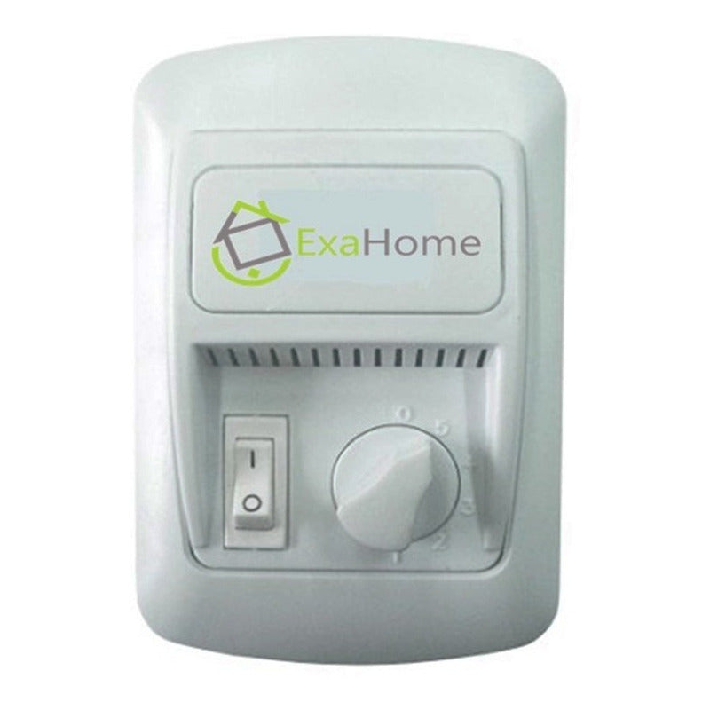 Ventilador De Techo Exahome Plafon Led 615 Skf Ind. Arg 1.2 M Blanco Metal 4