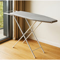 Tabla De Planchar Tela Aluminizada Plegable Con Posa Plancha Aluminizada Gris