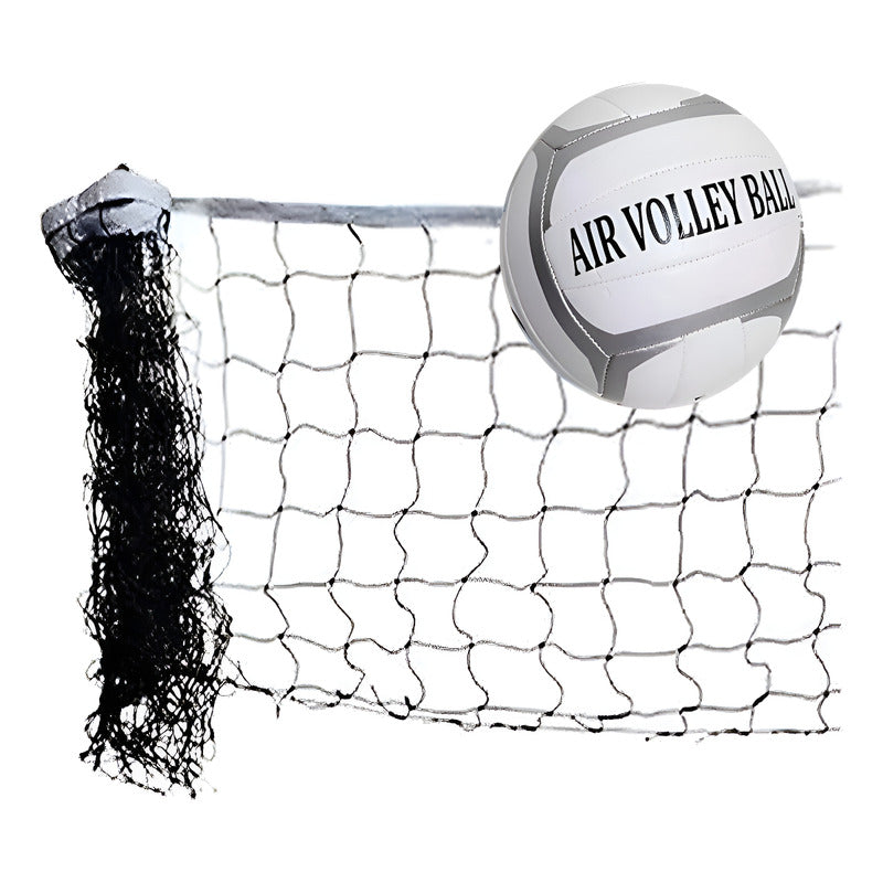 Red De Voley Exahome 9,40 X 1mts + Pelota Reglamentaria Color Negro