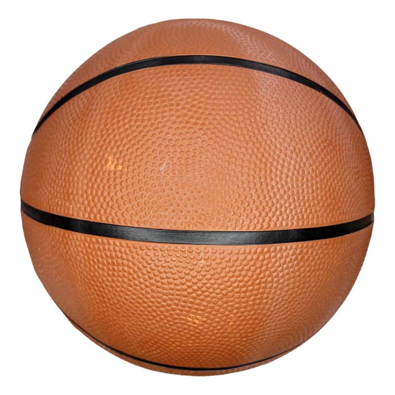 Pelota De Basquet N°7 Tamaño Peso Basket Juego Aro Color Marrón