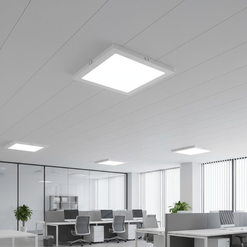 5 Plafon Led 18w Cuadrado Led Embutible Tienda Oficial Blanco Frío