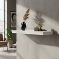 Estantes Flotantes Repisa Ménsula Invisible 80x20x18 Exahome Blanco
