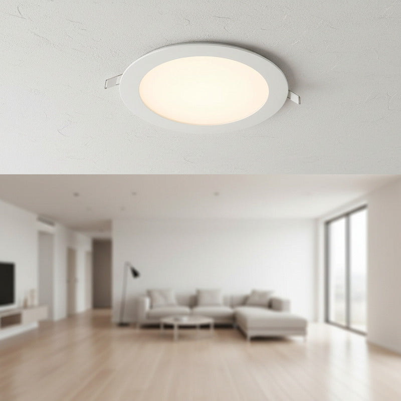 Plafon Panel Led Embutible Redon Tienda Oficial Blanco Frío