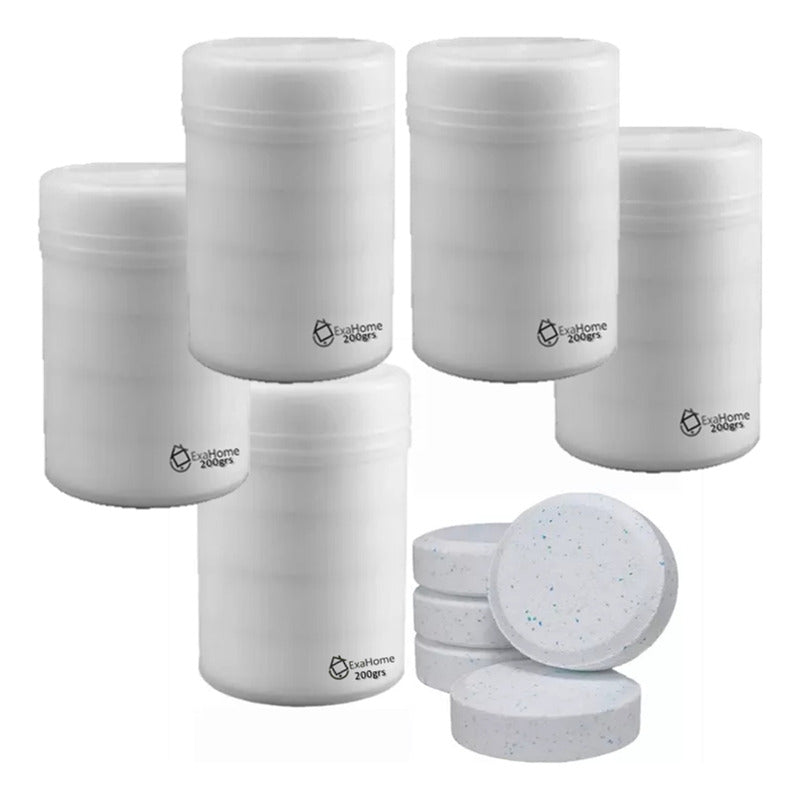 Pastilla Pileta Piscina Triple Accion  Exahome 200gr X 1kg