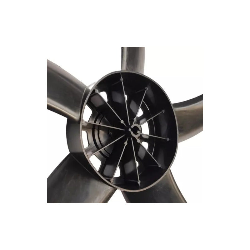 Pala 5 Aspas Ventilador Turbo Exahome Magiclick  20 Pulgadas Negro