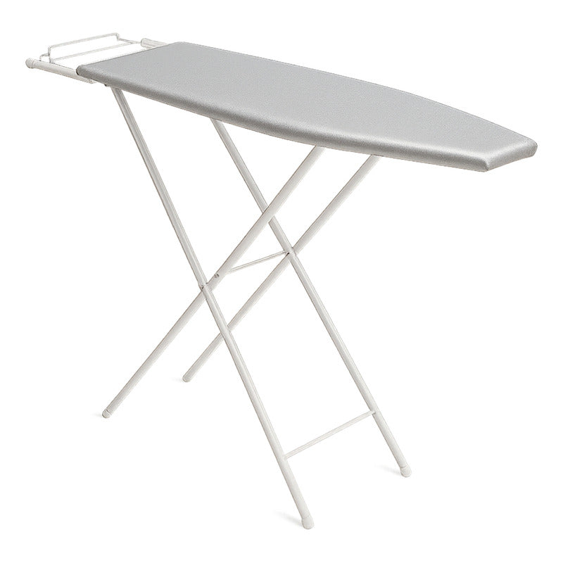 Tabla De Planchar Tela Aluminizada Plegable Con Posa Plancha Aluminizada Gris