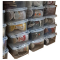 Organizador Multiuso Transparente Exahome Para Zapatos Ropa Pvc 4 Cajones