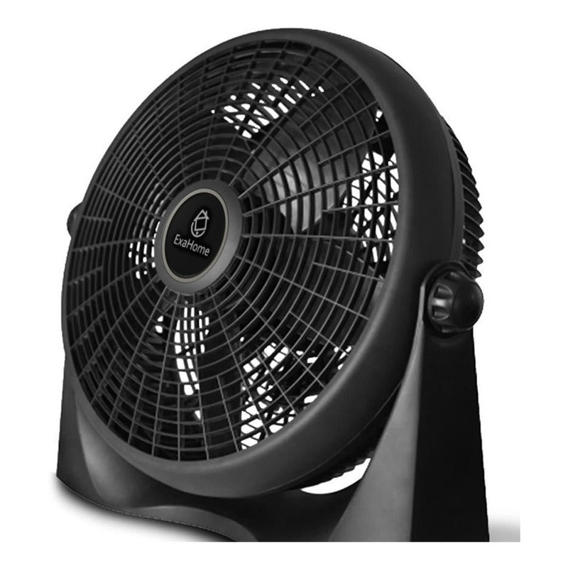 Ventilador Turbo Exahome Mesa Pared Techo Casa Oficina Ofert Cantidad De Aspas 5 Estructura Negro Aspas Negro Diámetro 16   Material De Las Aspas Plástico 40.64 Cm