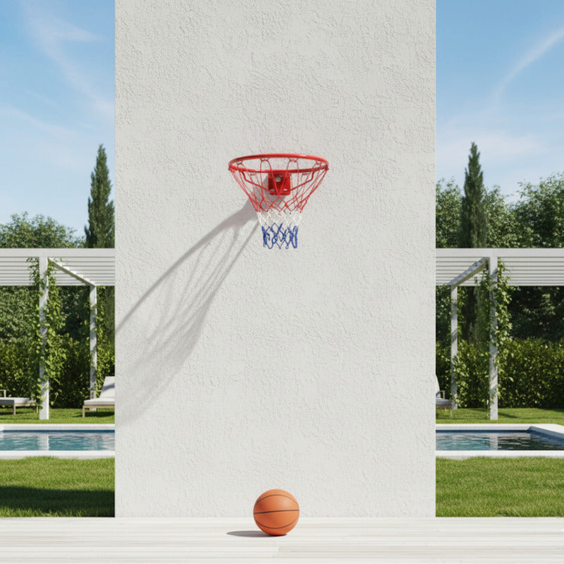 Aro De Basket Nº 7 Reforzado Con Red Y  Tienda Oficial