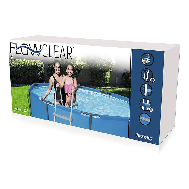 Escalera Para Piscina De 84 Cm Bestway Modelo 58430