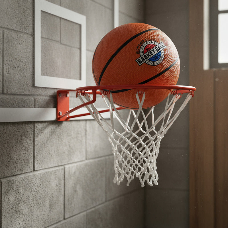 Aro De Basket Nº 7 Reforzado Con Red Y  Tienda Oficial